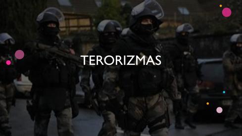 skaidrės apie terorizmą