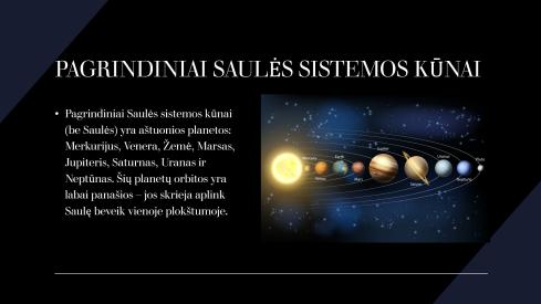 Saulės sistemos planetos
