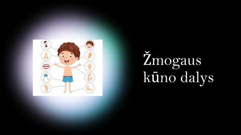 žmogaus kūno dalys