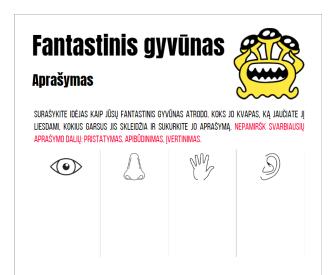 Fantastinis gyvūnas aprašymas