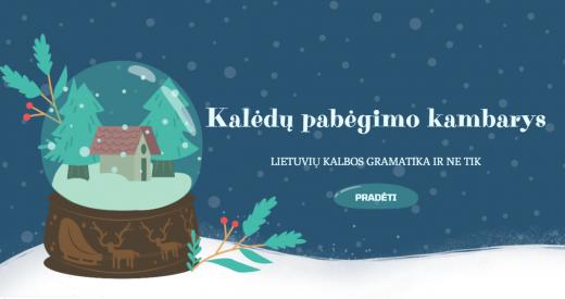Interaktyvus gramatikos pabėgimo kambarys 