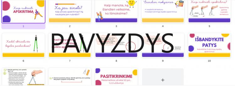 Kaip nubrėžti apskritimą. Apskritimas