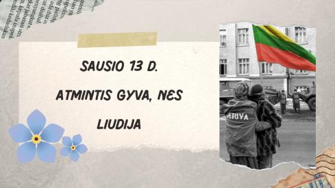 Sausio 13 d. skaidrės