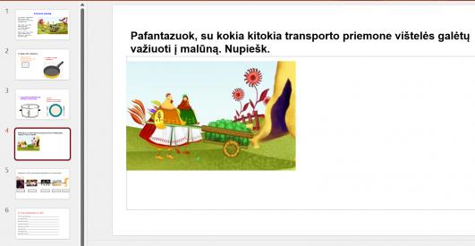 Užduotys pagal dainą DU GAIDELIAI