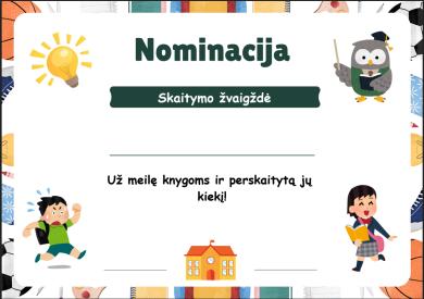 Nominacijos vaikams