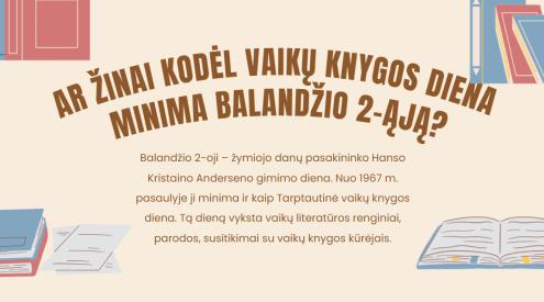 Tarptautinė vaikų knygos diena - skaidrės