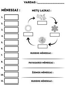 Mėnesiai