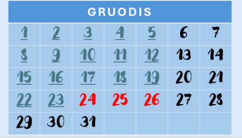 Matematinis advento kalendorius