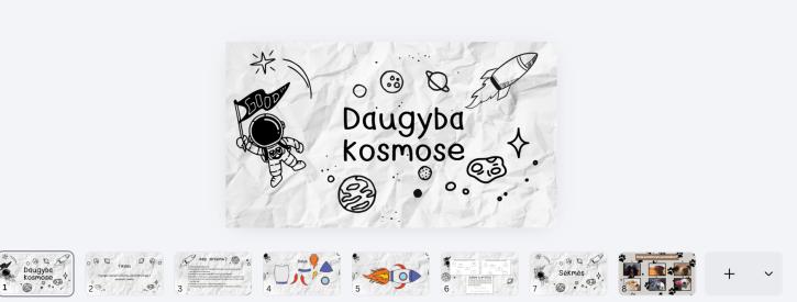 Daugyba kosmose