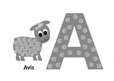 Abėcėlė vaikams grupėje