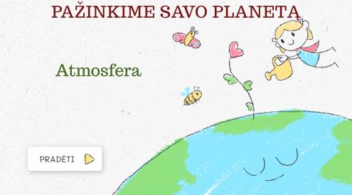 Pažinkime savo Planetą. Atmosfera.