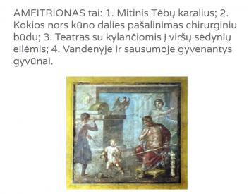Ar žinai žodžių reikšmę. Interaktyvus žaidimas.