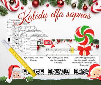 Kalėdų elfo sapnas - grojame, atliekame užduotėles
