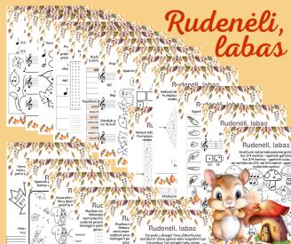 Rudenėli, labas - 20 muzikinių užduotėlių kartojimui
