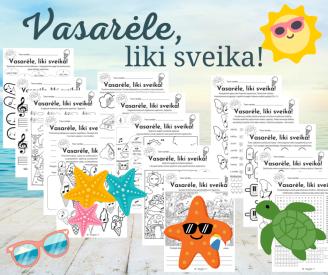 Vasarėle, liki sveika. 15 muzikinių užduotėlių