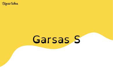 Garso S tarimo mokymas
