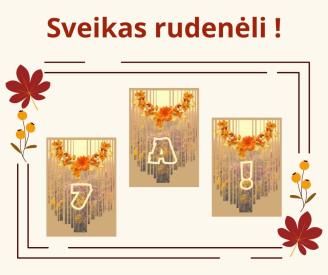 Sveikas rudenėli 