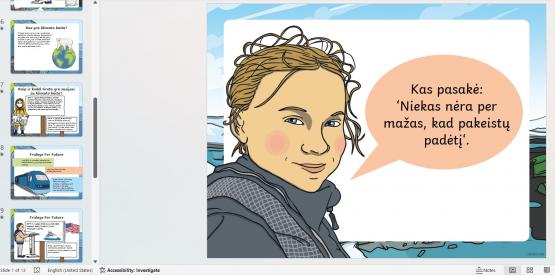 Skaidrės Greta Thunberg