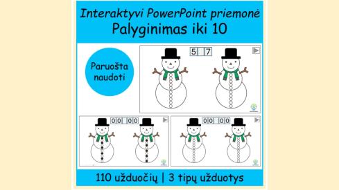 Palyginimas iki 10