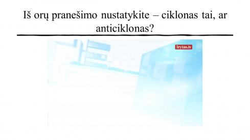 Ciklonai ir anticiklonai