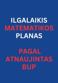 Ilgalaikis muzikos ugdymo planas 1kl pagal atnaujintas BUP