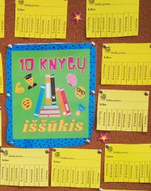 Knygų skaitymo iššūkis