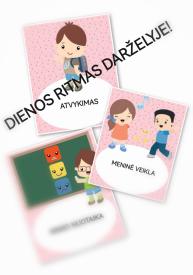 Dienos ritmas darželyje 