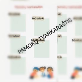 Pamokų tvarkaraštis 