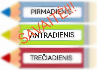 Savaitės dienos 
