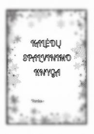 Spalvinimo knyga Kalėdoms