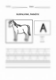 Nuspalvink parašyk 