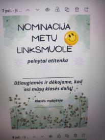 Metų nominacijos