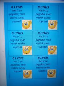 Įsivertinimo kortelės