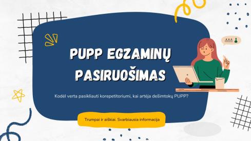 Lietuvių kalbos ir literatūros PUPP pasiruošimas