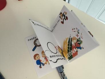 A4 formato knygutė Rugsėjo  dienos veiklai. Labas, mokykla