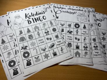 Kalėdinis BINGO