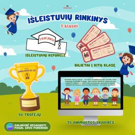Išleistuvių rinkinys 1 klasei