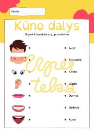 Kūno dalys