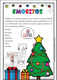 KALĖDŲ TEMATIKA, EMOCIJOS