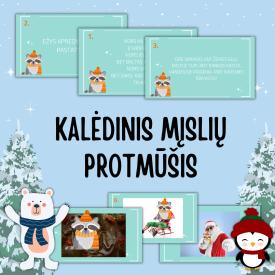Kalėdinis mįslių protmūšis. Skaidrės 