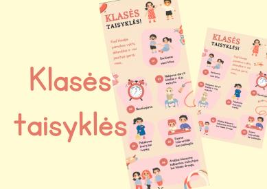 Klasės taisyklės