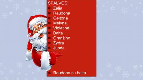 Skaidrės apie Šv. Kalėdas.