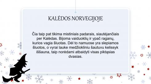 Skaidrės apie Šv. Kalėdas.