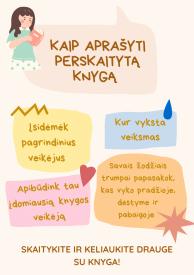 Kaip aprašyti perskaitytą knygą