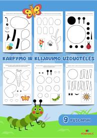 Karpymo ir klijavimo užduotėlės