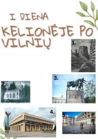 Ekskurijų po Vilnių planai 
