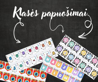 Klasės papuošimai