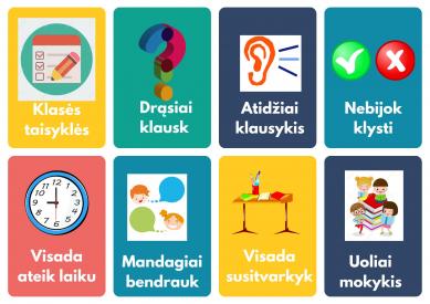 Klasės taisyklės