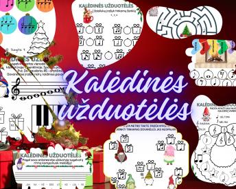 Muzikinės kalėdinės užduotėlės