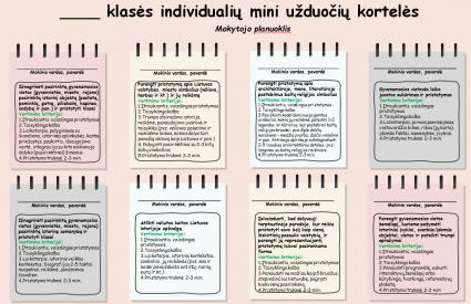 Mini projektai kiekvienam